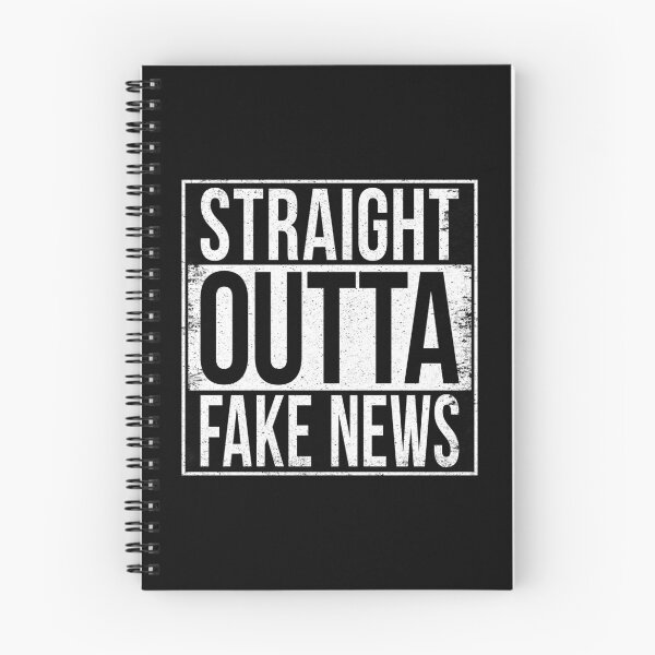 Item preview, STRAIGHT OUTTA FAKE NEWS designed and sold by Bruiserstang.