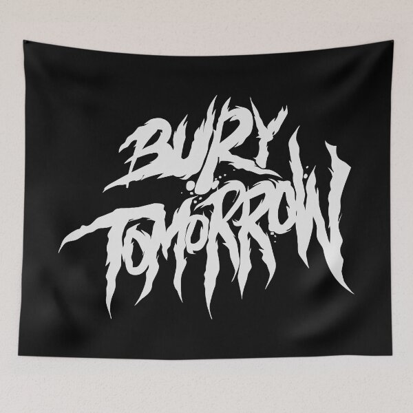 Item preview, Timeless Bury Tomorrow Band White Background designed and sold by Sajutitulpes.