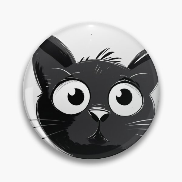 Item preview, Cat Black and White designed and sold by UltraItems.