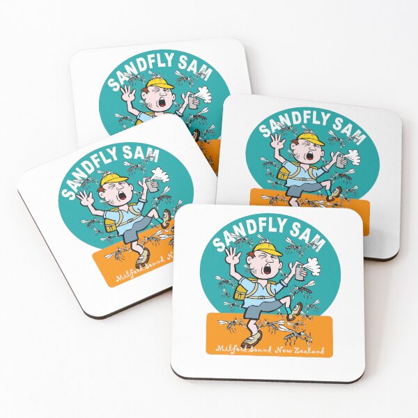 Item preview, Sandfly Sam Milford Sound Funny Cartoon Hiking Cartoon designed and sold by Al Benge.
