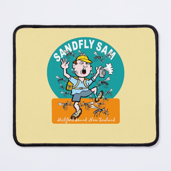 Item preview, Sandfly Sam Milford Sound Funny Cartoon Hiking Cartoon designed and sold by Al Benge.