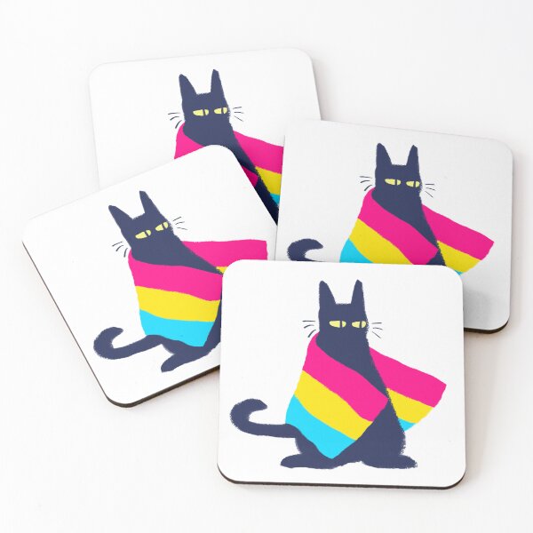 Item preview, Pansexual Pride Cat designed and sold by corduroycat.