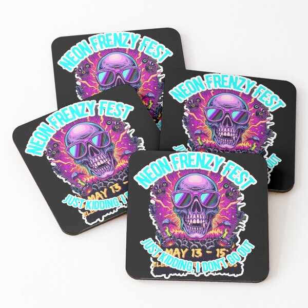 Item preview, Neon Frenzy Fest - Just Kidding, I dont go out designed and sold by amyness.