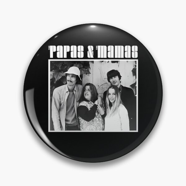 Item preview, Papas And The Mamas Black And White Wooden designed and sold by nonattoo.