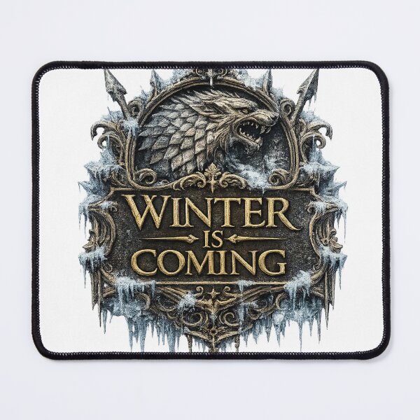 Item preview, Winter Is Coming | Epic Fantasy Quote | Medieval Aesthetic | Vintage Graphic Tee designed and sold by littlestore.