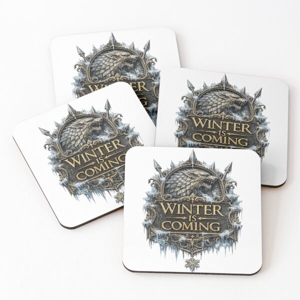 Item preview, Winter Is Coming | Epic Fantasy Quote | Medieval Aesthetic | Vintage Graphic Tee designed and sold by littlestore.