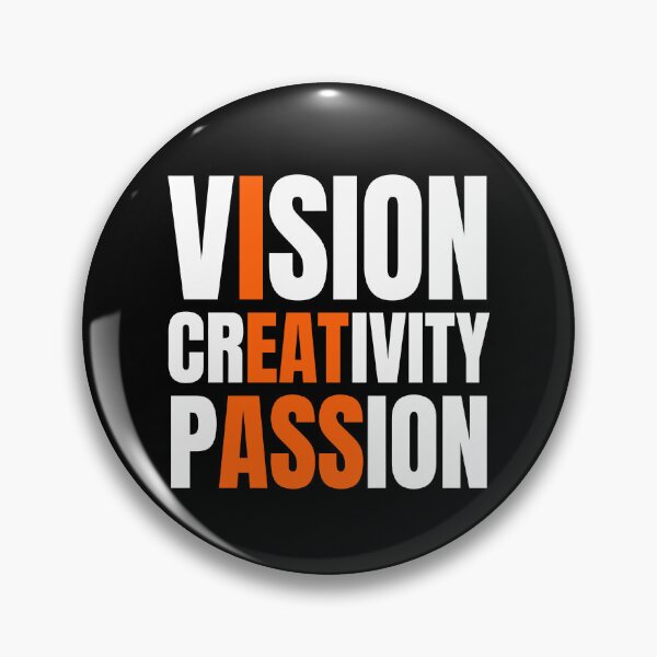 Item preview, Vision Creativity Passion designed and sold by yobochart.