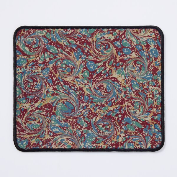 Item preview, Antique Marbled Paper Print - Italian Bookbinding Art Print designed and sold by footnotes-club.