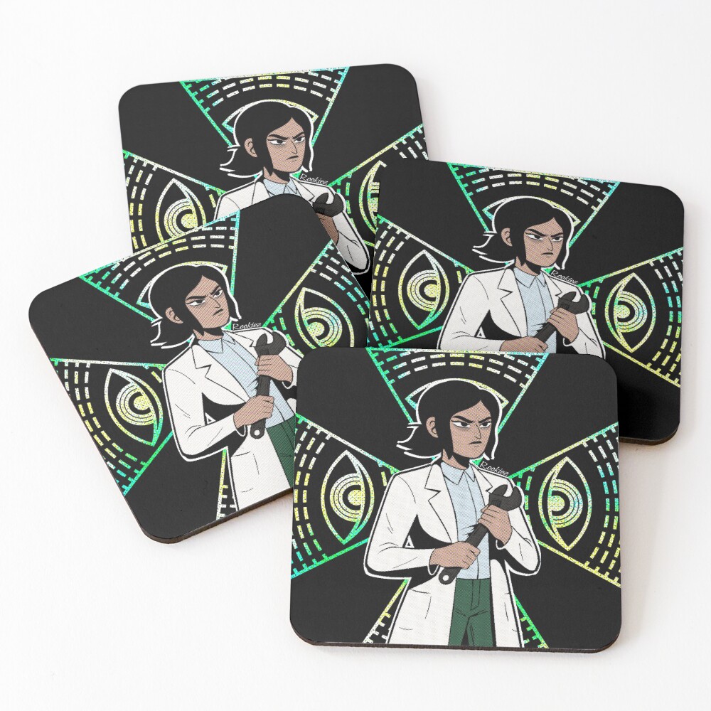 Item preview, Coasters (Set of 4) designed and sold by Rookiez.