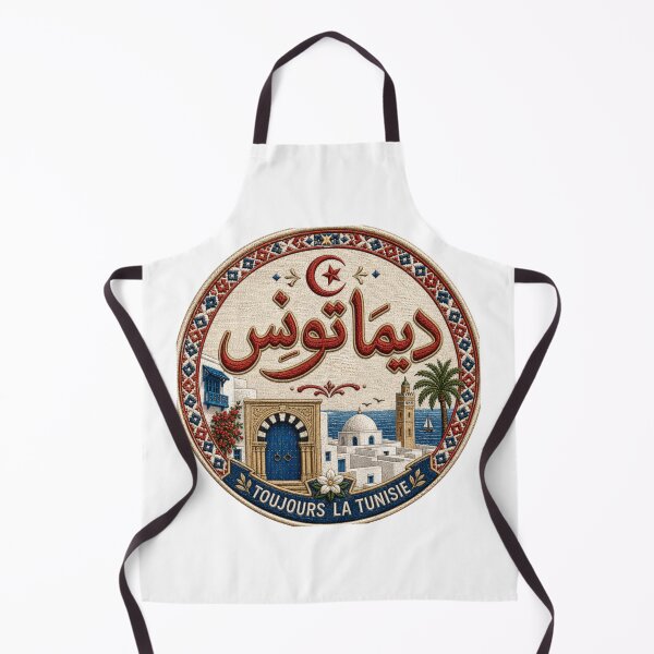 Item preview, ديما تونس | Vintage Tunisian Pride Arabic Calligraphy designed and sold by Salma.Store.