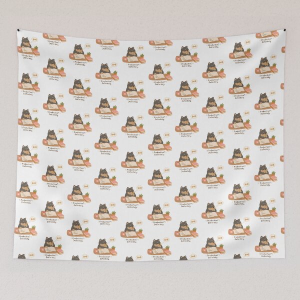 Item preview, Cute Shiba Inu Study Buddy Funny Productivity Dog designed and sold by AsolsArts.