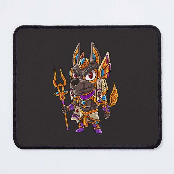 Item preview, anubis cartoon character chibi god of egypt designed and sold by Woketoon.