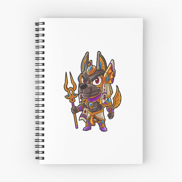 Item preview, Anubis, personaje de dibujos animados, dios chibi de Egipto designed and sold by Woketoon.