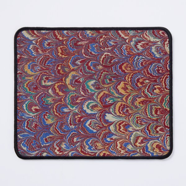 Item preview, Antique Marbled Paper Print - Italian Bookbinding Art Print designed and sold by footnotes-club.