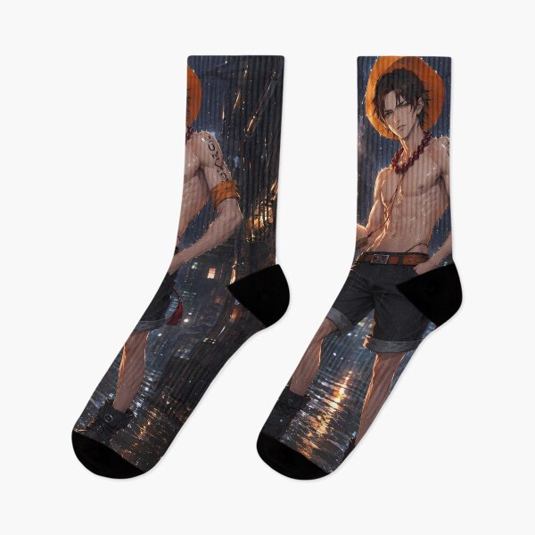 Item preview, Portgas D Ace One Piece Rainy Alley designed and sold by Dashsopaner.