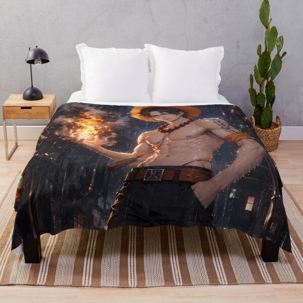 Item preview, Portgas D Ace One Piece Rainy Alley designed and sold by Dashsopaner.