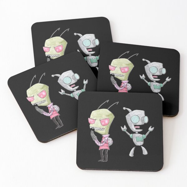 Item preview, Zim & Gir (The Dysfunctional Duo) (Invader Zim Fan Art) designed and sold by GrudleBay.