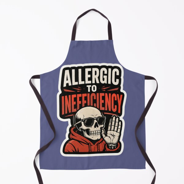 Item preview, Allergic to Inefficiency - Skeleton Wave designed and sold by amyness.