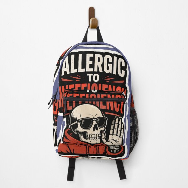 Item preview, Allergic to Inefficiency - Skeleton Wave designed and sold by amyness.