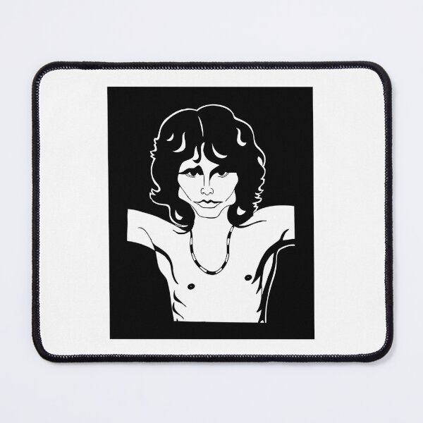 Item preview, Iconic Rock Singer Minimalist Black And White designed and sold by YukaSaathoff.