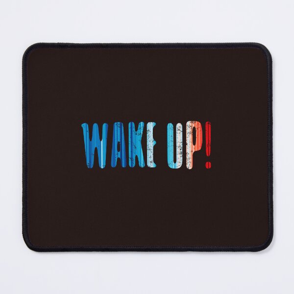 Item preview, Climate Change Stripes - Wake Up! designed and sold by Frank J. Art.