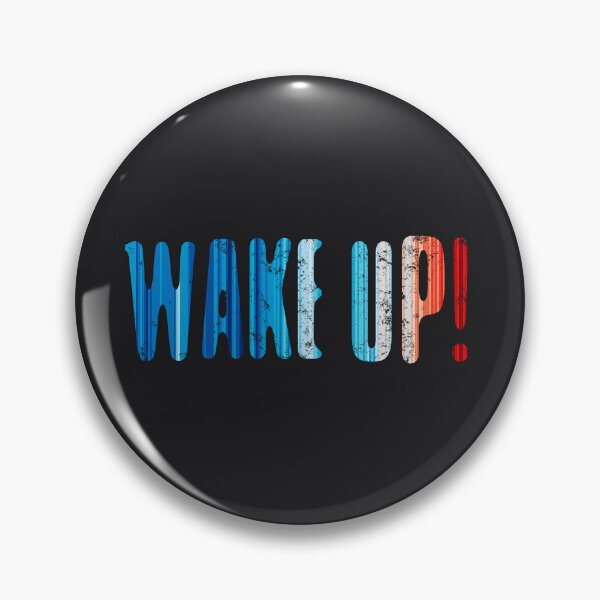Item preview, Climate Change Stripes - Wake Up! designed and sold by Frank J. Art.