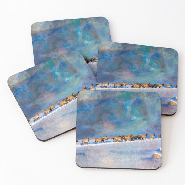 Item preview, Painted Ships in the Snowfield designed and sold by Wayne King.