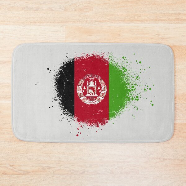 Item preview, Afghanistan Flag Spray Paint Splatter Style designed and sold by DelfDesign.