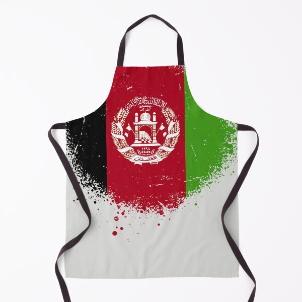Item preview, Afghanistan Flag Spray Paint Splatter Style designed and sold by DelfDesign.