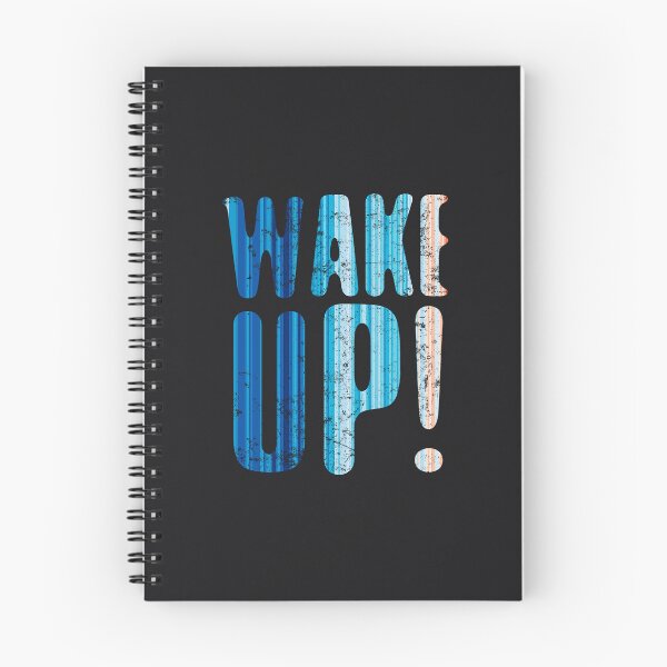 Item preview, Climate Change Stripes - Wake Up! designed and sold by Frank J. Art.