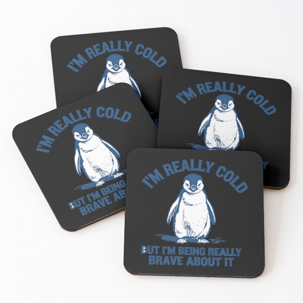 Item preview, I'm Really Cold But I'm Being Really Brave About It designed and sold by NoThoughtsCat.