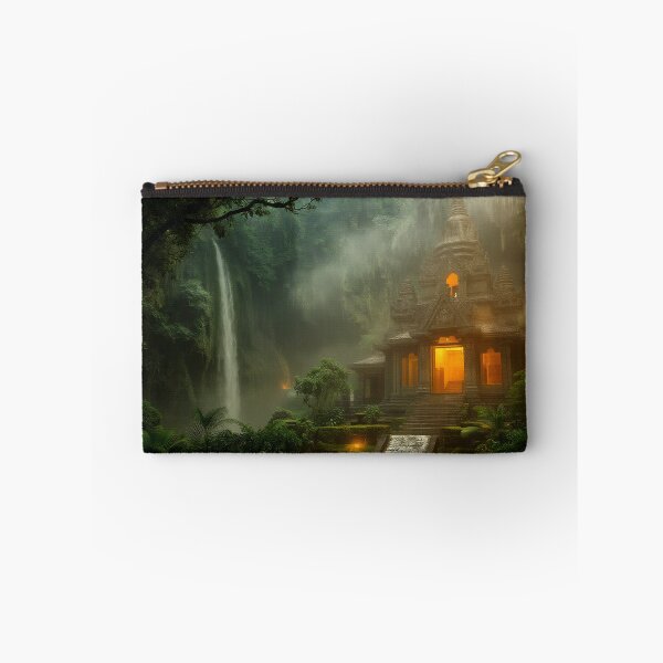 Item preview, Hidden Waterfall Temple in Lush Jungle designed and sold by StudioForge.