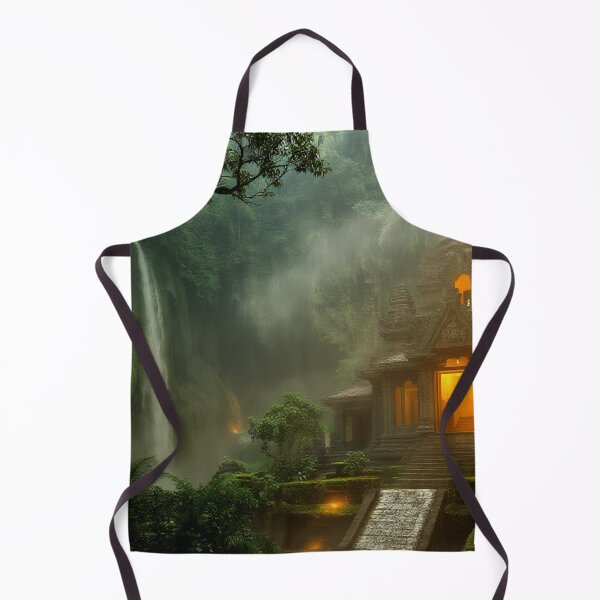 Item preview, Hidden Waterfall Temple in Lush Jungle designed and sold by StudioForge.