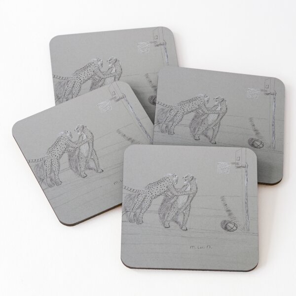 Item preview, Basketball Cat Fight designed and sold by CreativeMatthew.