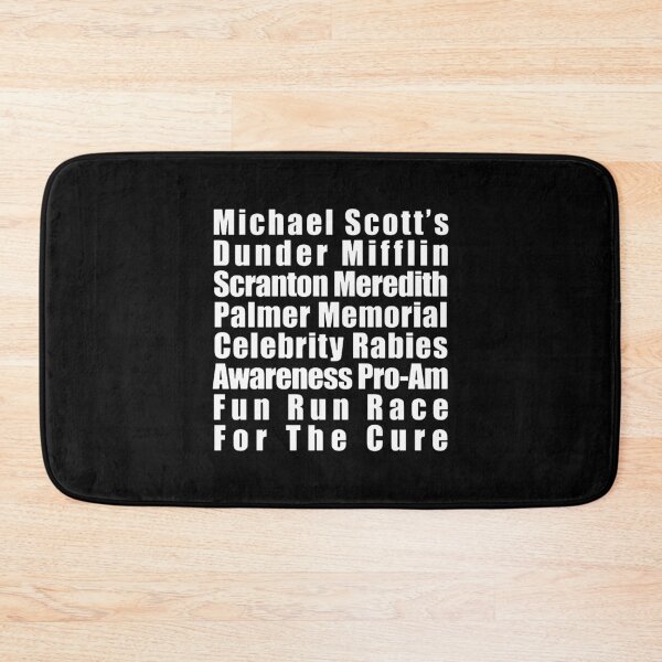 Item preview, Michael Scott's Rabies Fun Run designed and sold by holmyvette.