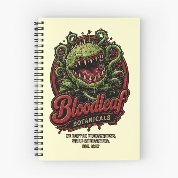 Item preview, Bloodleaf Botanicals Carnivorous Plant Horror Art designed and sold by VibePrints101.