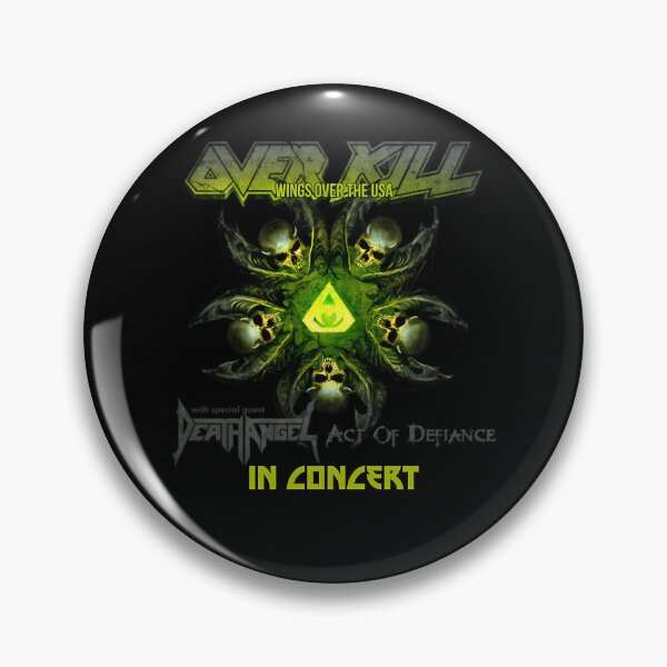 Item preview, Overkill Wings Over The Usa Tour designed and sold by Yamuchan.