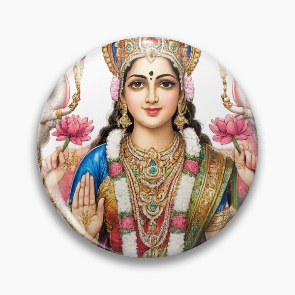 Artikelvorschau, Lotus-Segenskunst der Göttin Lakshmi entworfen und verkauft von Studio Ananda.