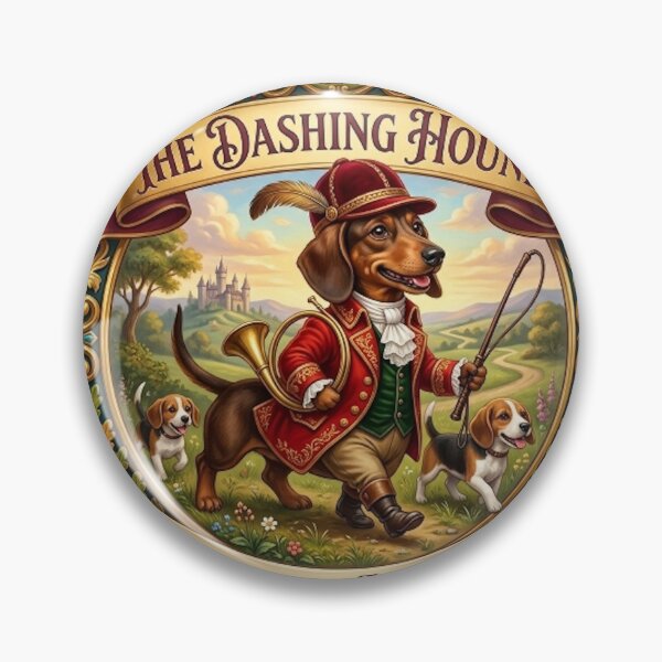 Item preview, THE DASHING HOUND designed and sold by likbatonboot.