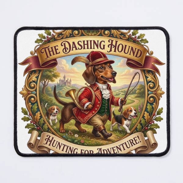 Item preview, THE DASHING HOUND designed and sold by likbatonboot.