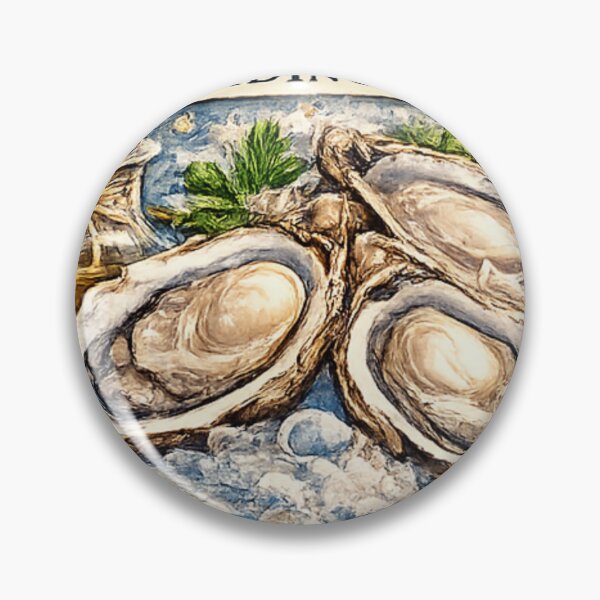 Item preview, Porto Mare Premium Oysters Vintage Mediterranean Illustration designed and sold by NinaVibeStudio.