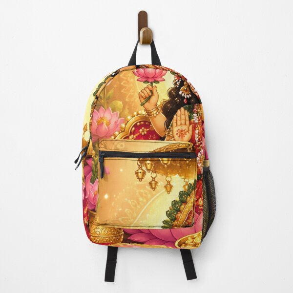 Item preview, Cute Goddess Lakshmi Lotus Art designed and sold by Studio Ananda.