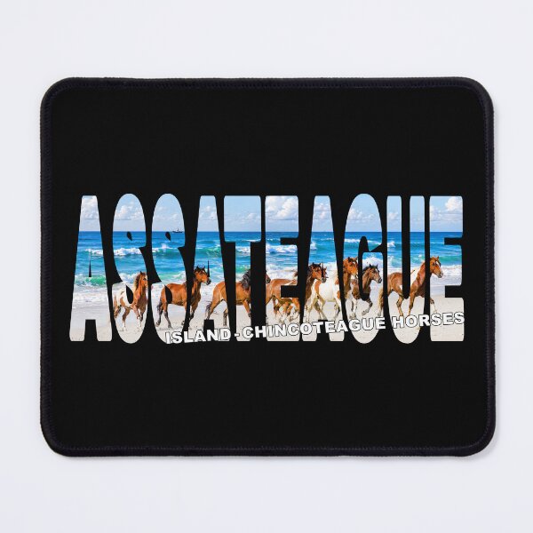 Item preview, ASSATEAGUE ISLAND Chincoteague Horses - USA Wild Ponies on Beach designed and sold by Adam Gormley.