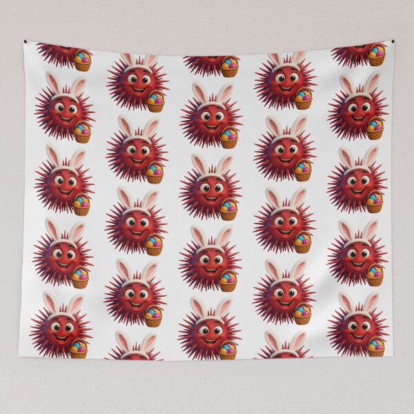 Item preview, Easter Sea Urchin designed and sold by Sillytoe.