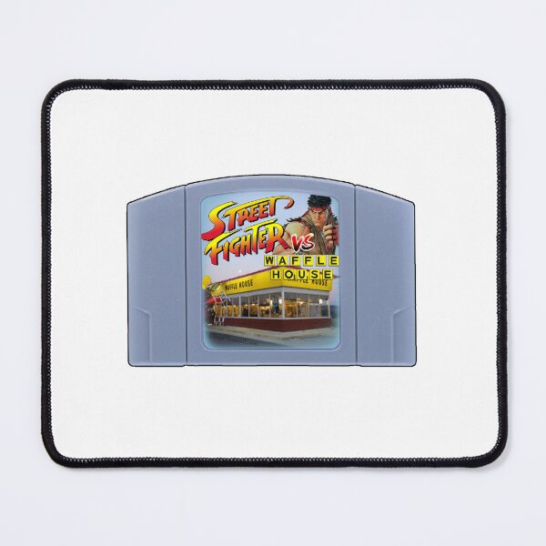 Item preview, Street Fighter X Waffle House N64 Retro Game  designed and sold by GlowFYourself.