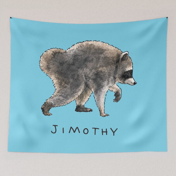 Item preview, Jimothy Raccoon designed and sold by NoThoughtsCat.
