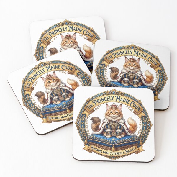 Item preview, THE PRINCELY MAINE COON designed and sold by likbatonboot.