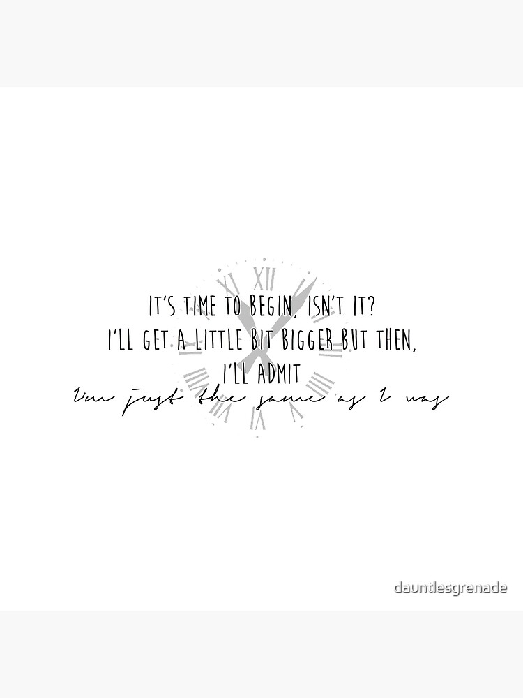 Imagine Dragons Believer Lyrics Print 