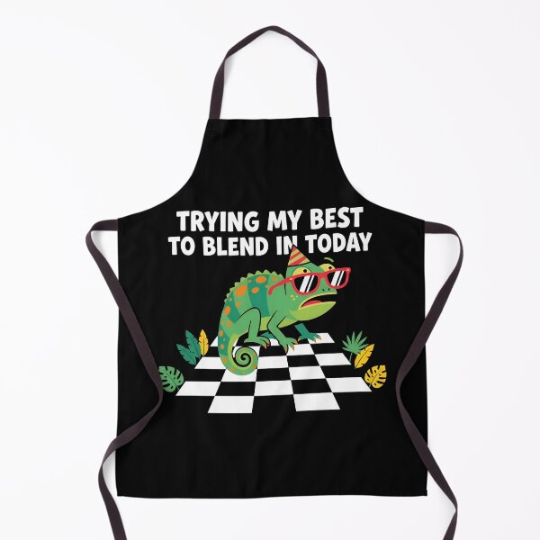 Item preview, Trying My Best To Blend In Today - Funny Chameleon Introvert designed and sold by Zazz Lee.