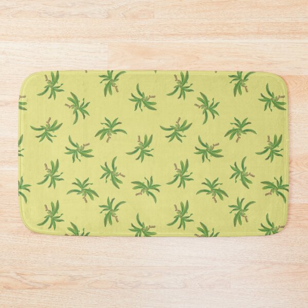 Item preview, Texas Drummond Phlox Garden Yellow Watercolor Foliage Toss Pattern designed and sold by CaroStudioTX.